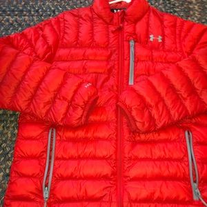 Men’s red jacket